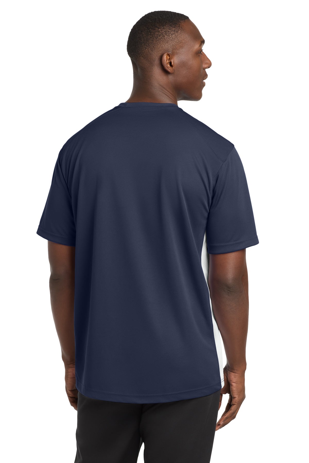 Sport-Tek Dry Zone Colorblock Crew. T478