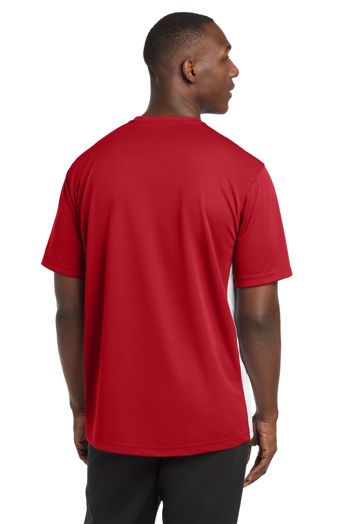 Sport-Tek Dry Zone Colorblock Crew. T478