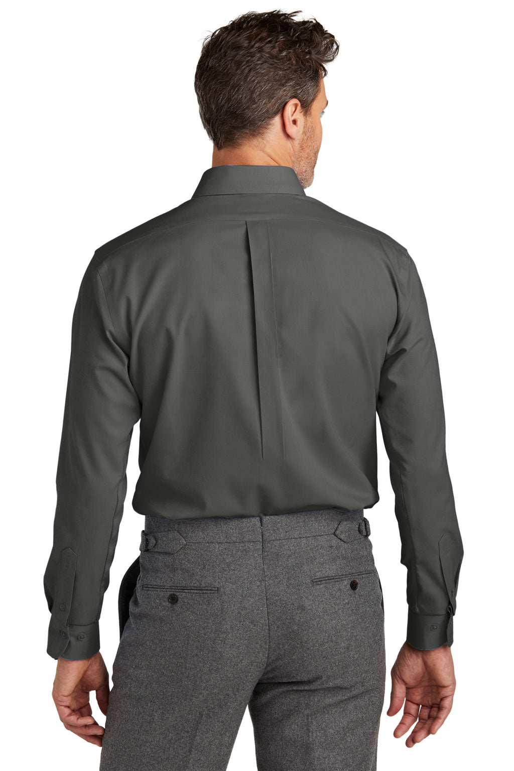 Brooks Brothers Tall Wrinkle-Free Stretch Nailhead Shirt TBB18002