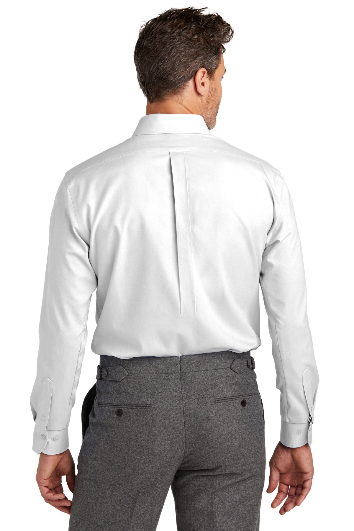 Brooks Brothers Tall Wrinkle-Free Stretch Nailhead Shirt TBB18002