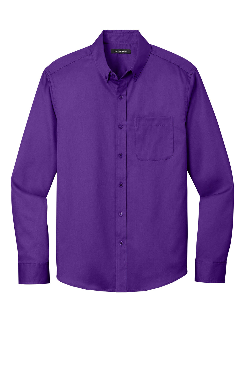Port Authority Long Sleeve SuperPro React Twill Shirt. W808