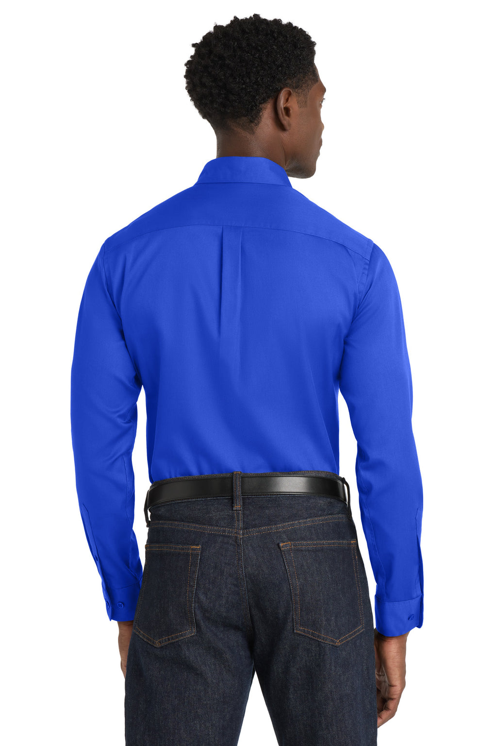 Port Authority Long Sleeve SuperPro React Twill Shirt. W808