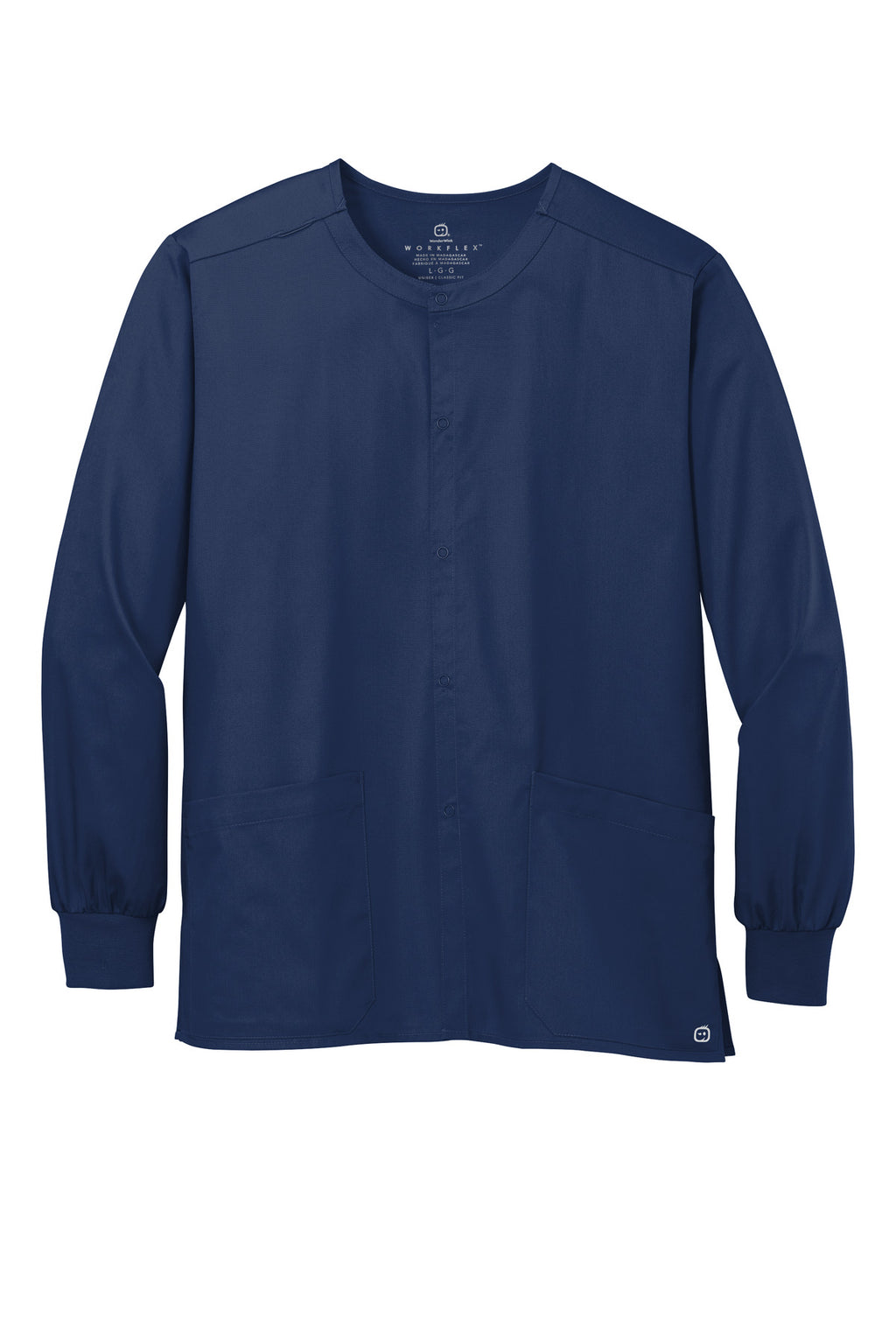 Wink Unisex WorkFlex Snap-Front Scrub Jacket WW3080
