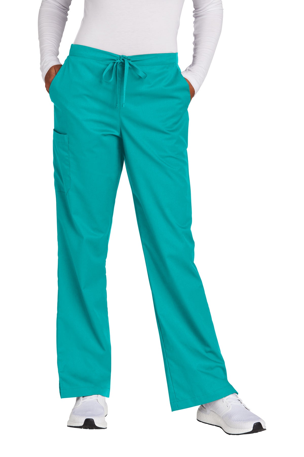 Wink Women's Petite WorkFlex Flare Leg Cargo Pant WW4750P