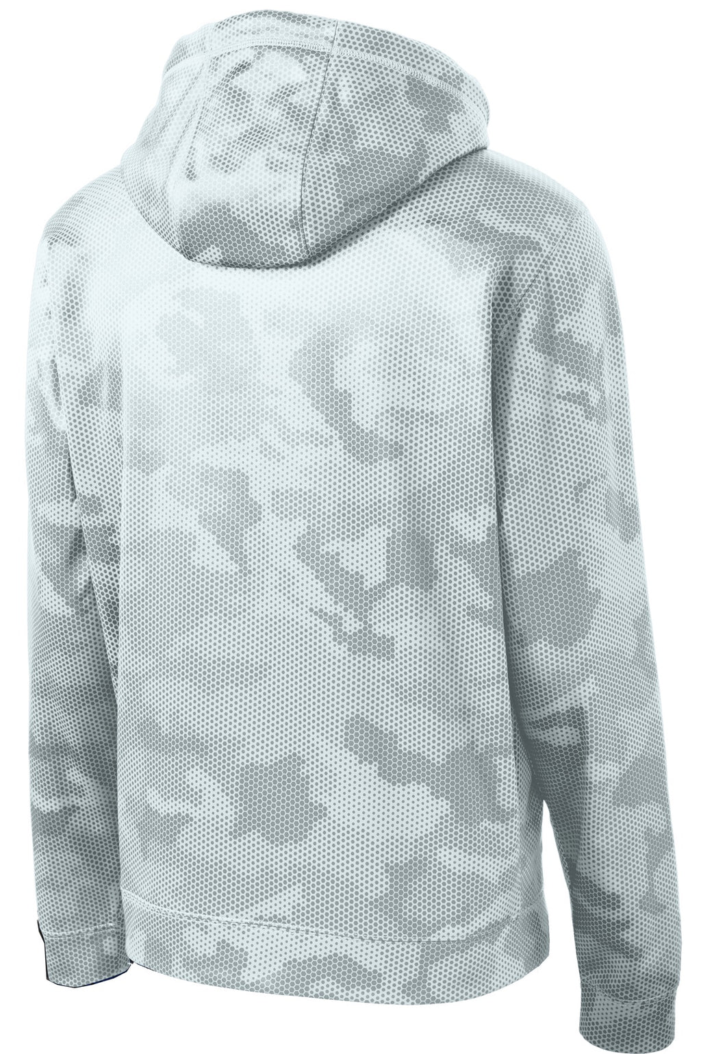 Sport-Tek Youth Sport-Wick CamoHex Fleece Hooded Pullover.  YST240