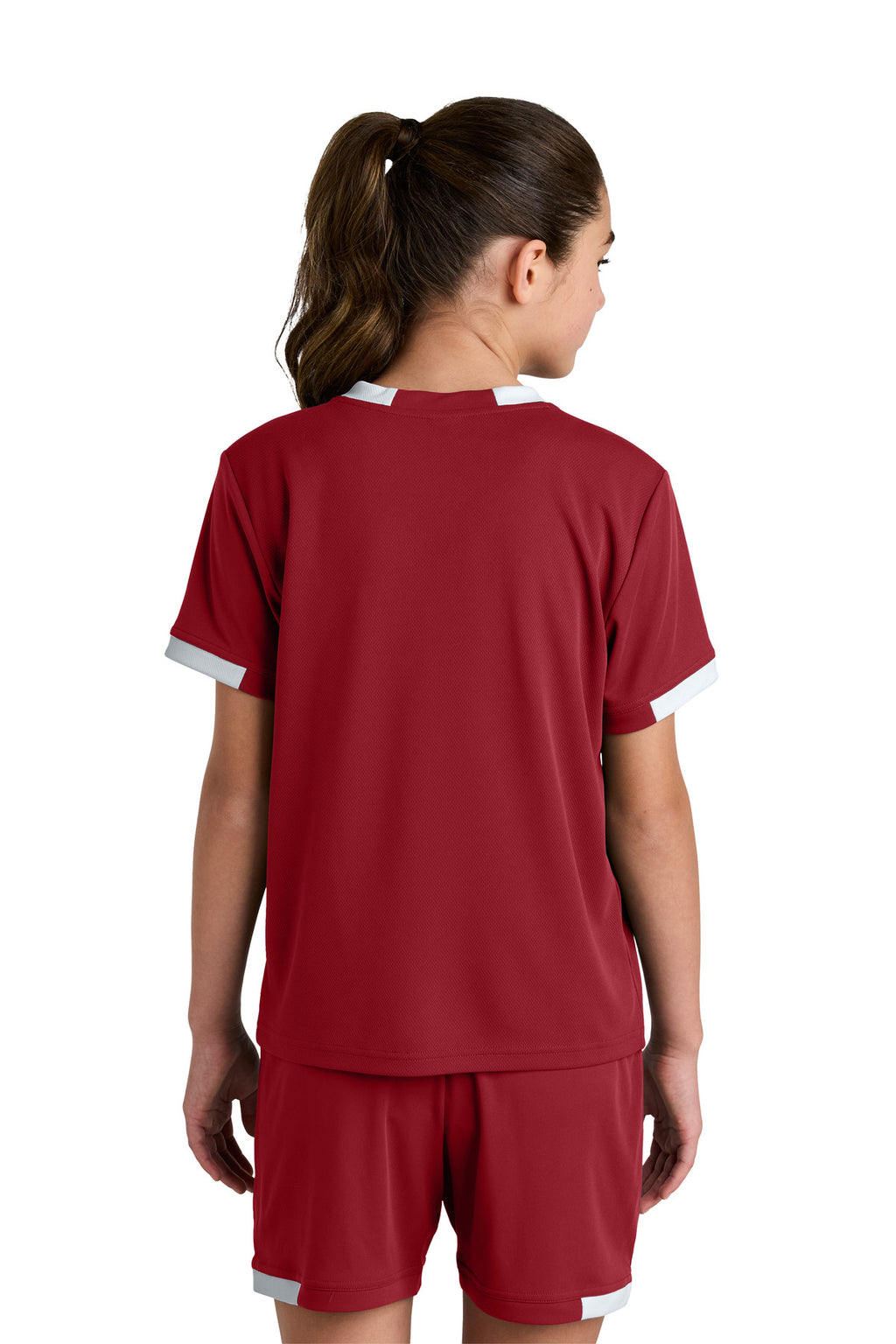 Sport-Tek Youth Club Short Sleeve Crew YST440