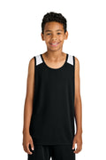 Sport-Tek Youth Club Track Tank YST446
