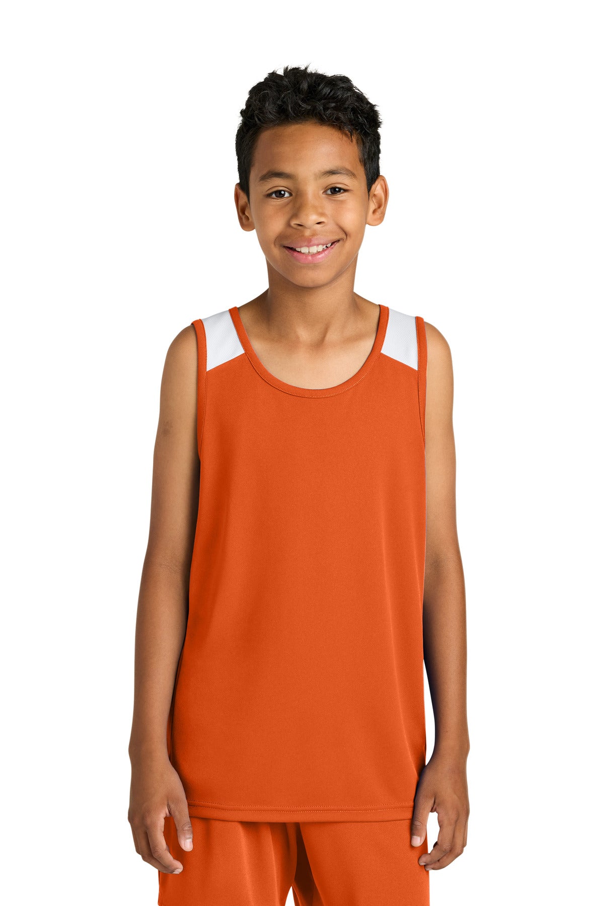 Sport-Tek Youth Club Track Tank YST446