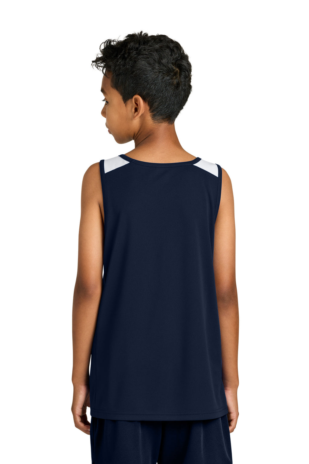Sport-Tek Youth Club Track Tank YST446