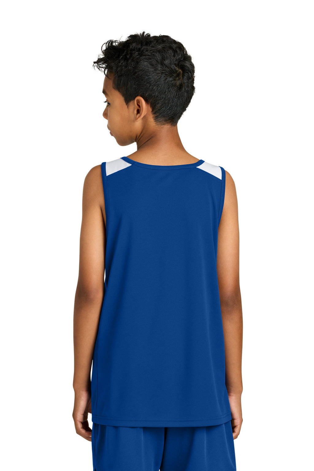 Sport-Tek Youth Club Track Tank YST446