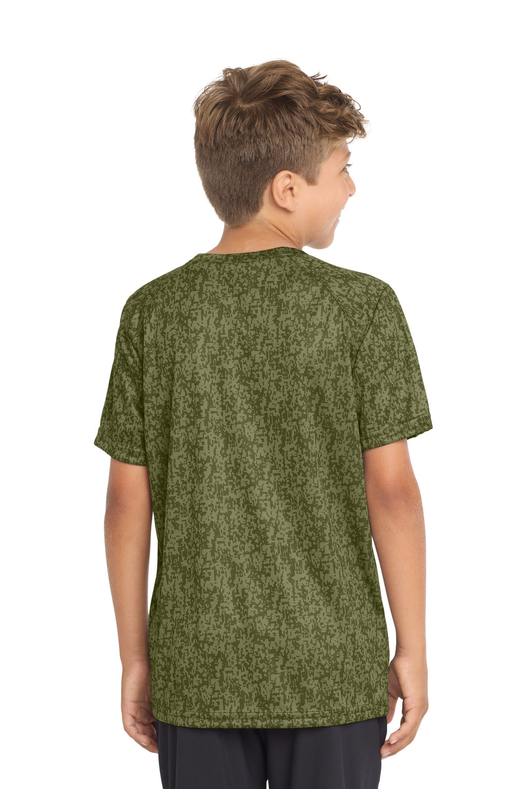 Sport-Tek  Youth Digi Camo Tee. YST460
