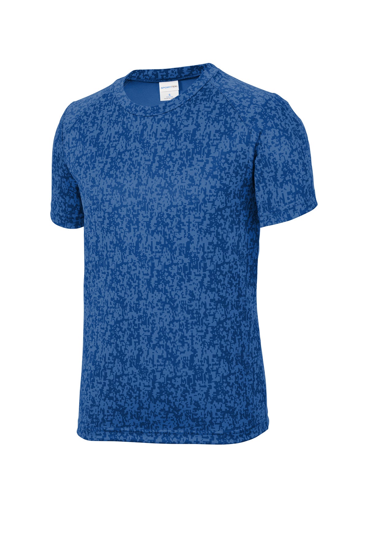 Sport-Tek  Youth Digi Camo Tee. YST460