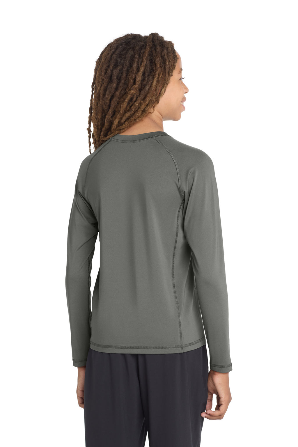 Sport-Tek  Youth Long Sleeve Rashguard Tee. YST470LS