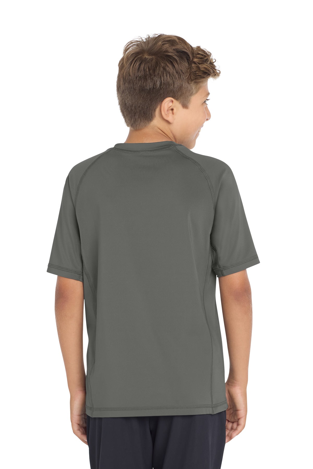 Sport-Tek  Youth Rashguard Tee. YST470