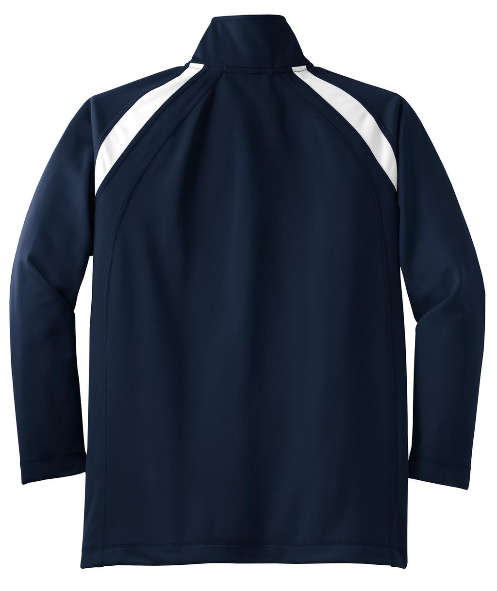 Sport-Tek Youth Tricot Track Jacket. YST90