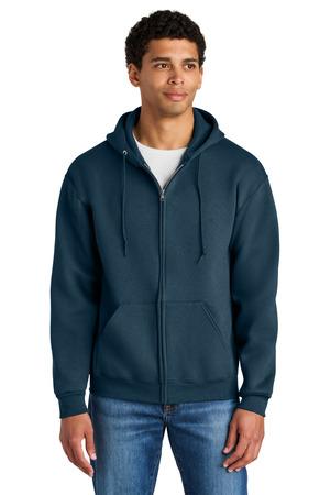 Jerzees Rugged Unisex Full-Zip Hooded Sweatshirt Z12M