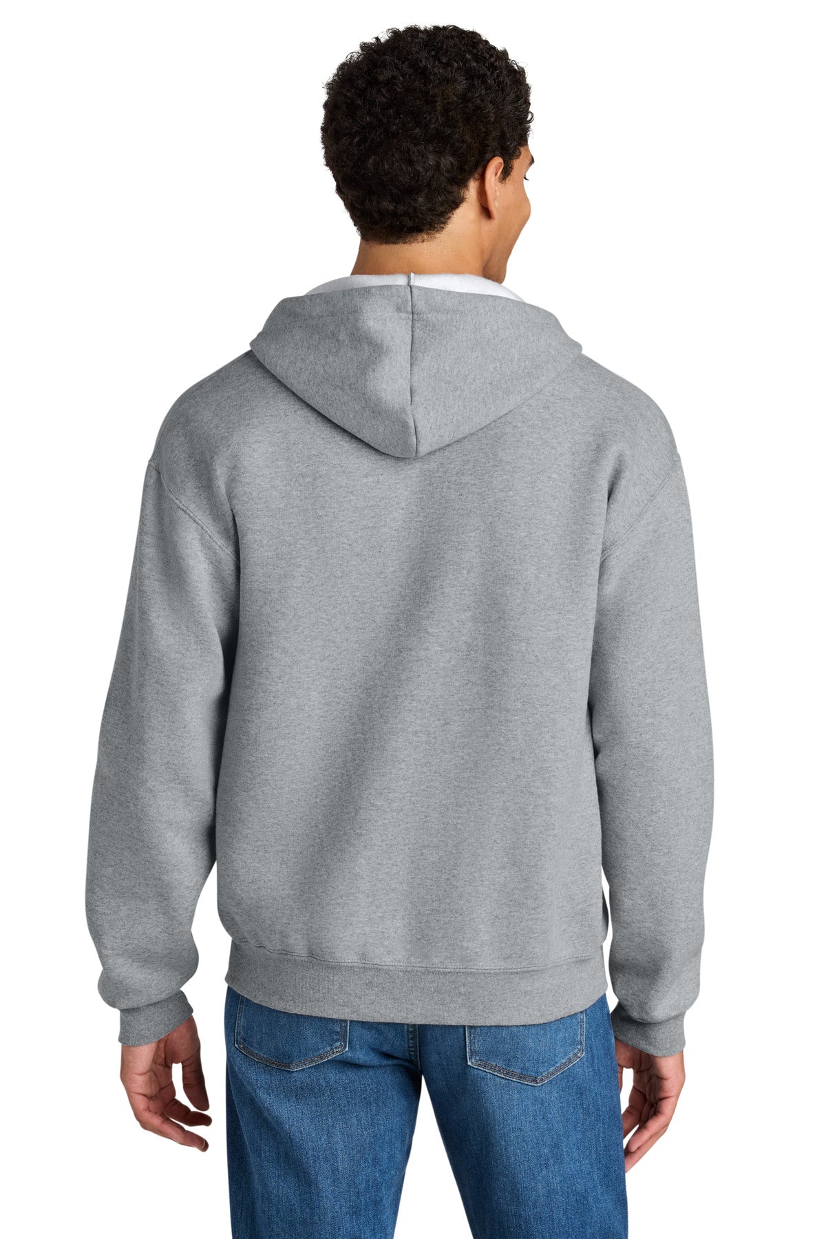 Jerzees Rugged Unisex Full-Zip Hooded Sweatshirt Z12M