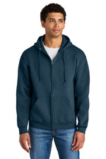 Jerzees Rugged Unisex Full-Zip Hooded Sweatshirt Z12M