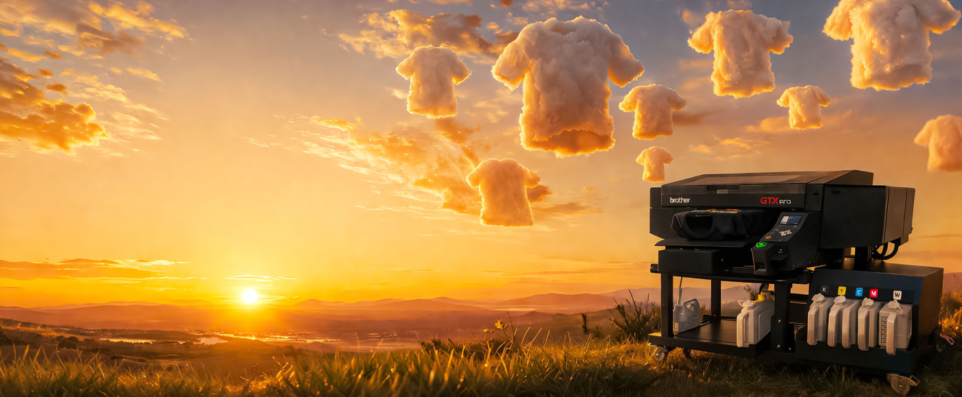 Premium DTG Custom Printed T-Shirts Printed Same Day.