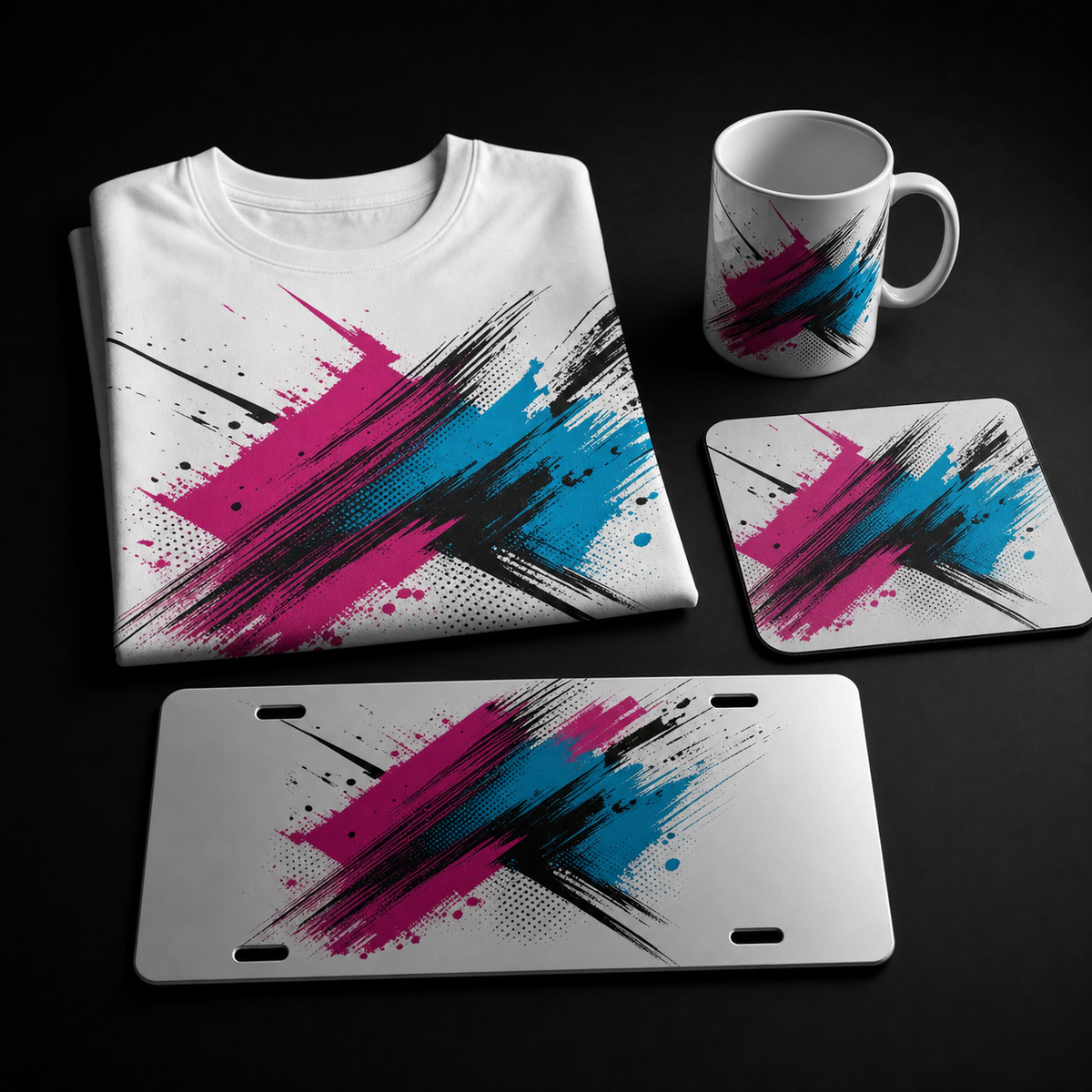 Sublimation transfer selector card